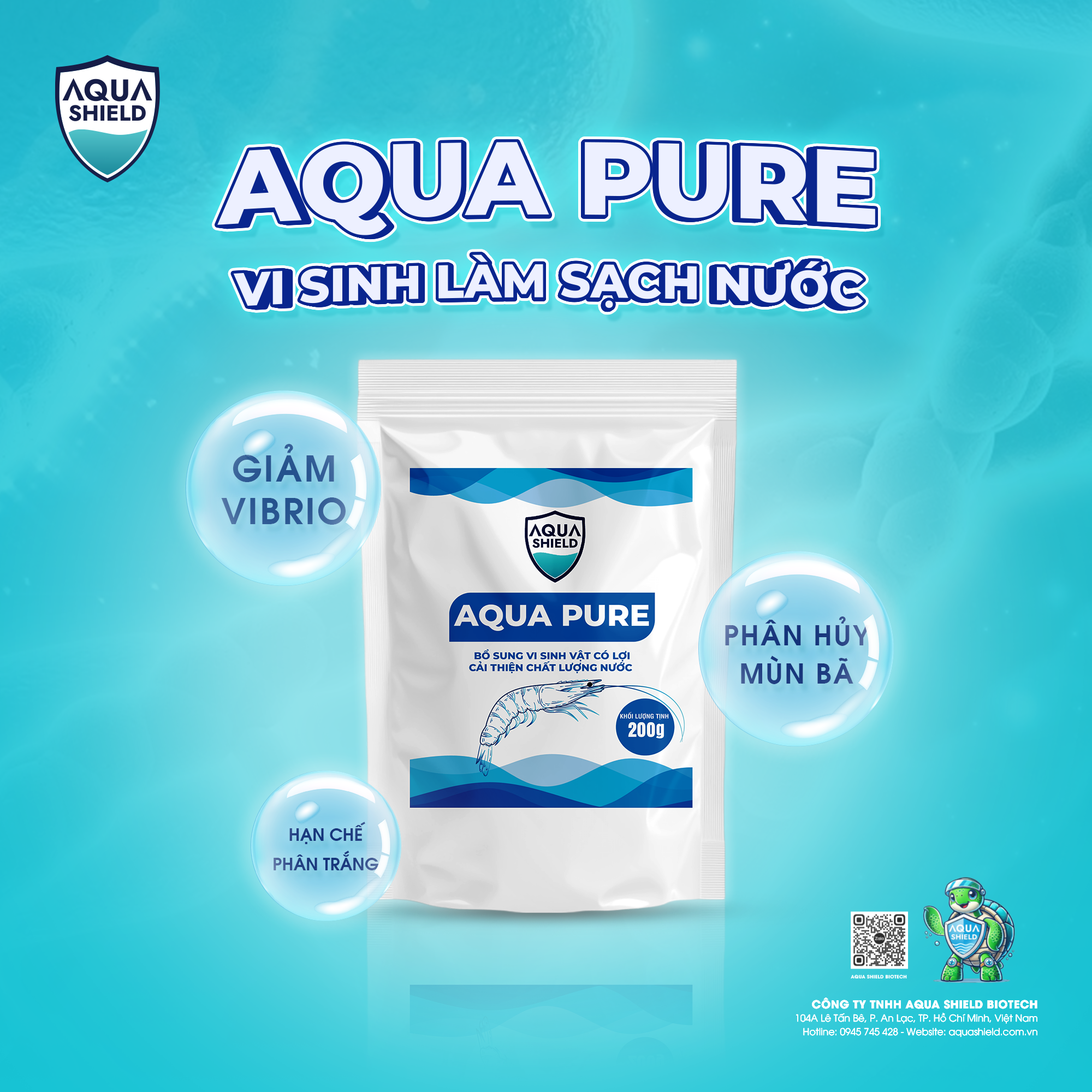 Aqua Pure - Vi sinh xử lý nước 