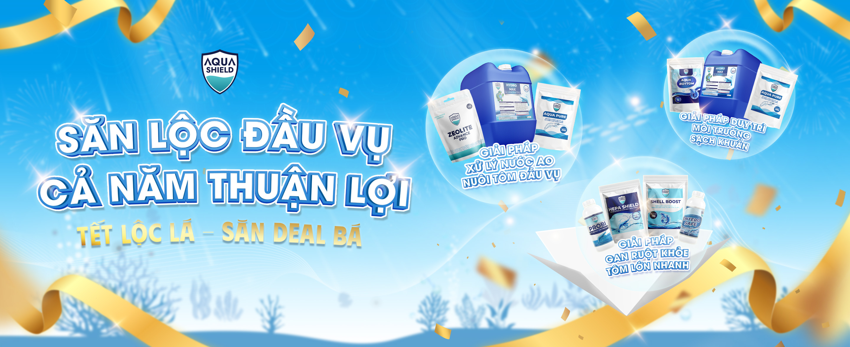Banner bộ ba giải pháp