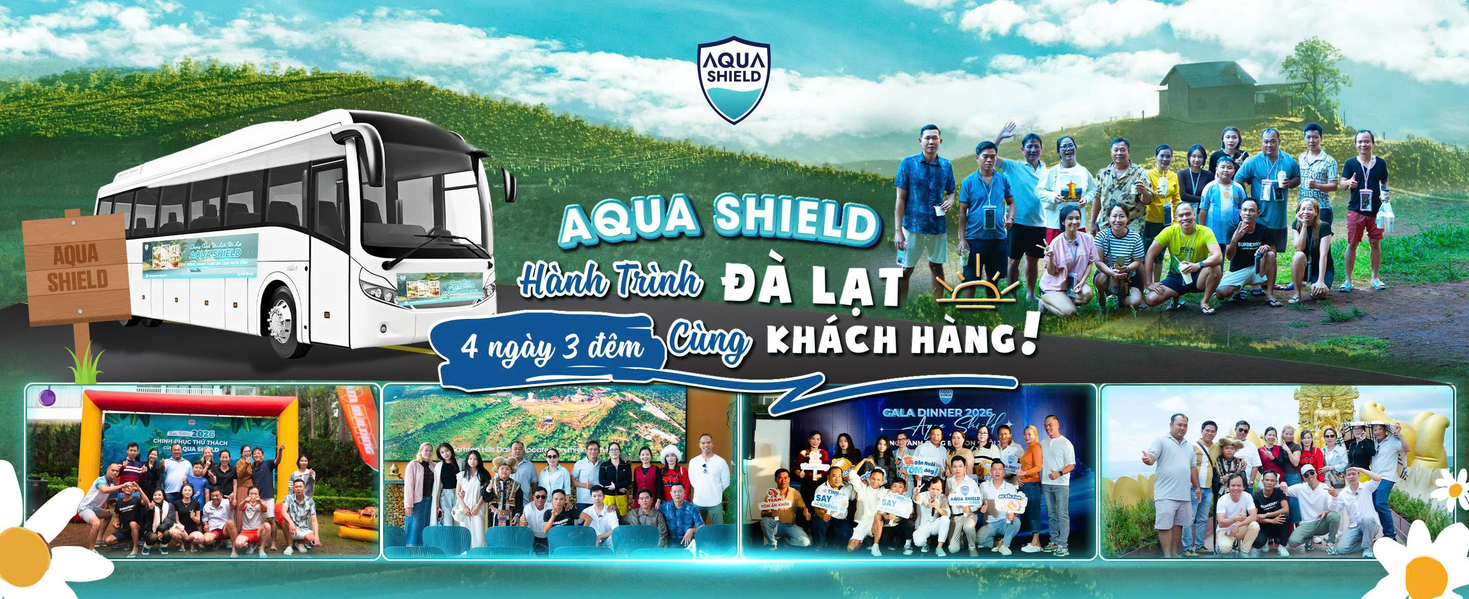 Chương trình du lịch cùng Aqua Shield 2026