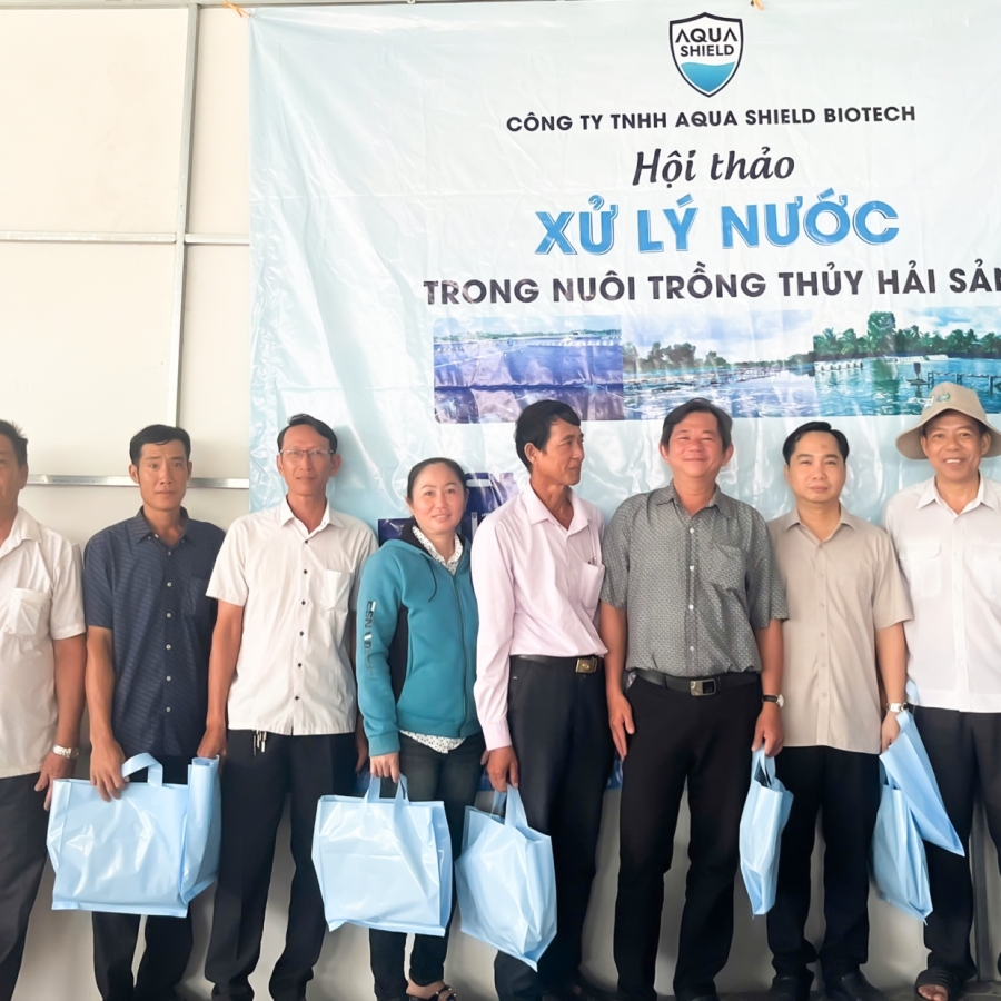 Hội Thảo Aqua Shield Biotech 2025: Giải Pháp Xử Lý Nước Trong Nuôi Tôm – Chìa Khóa Cho Vụ Mùa Thành Công